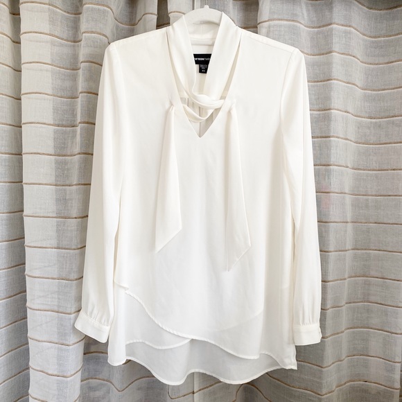 Fifteen Twenty Tops - Fifteen Twenty Wrap Neck Tie Top